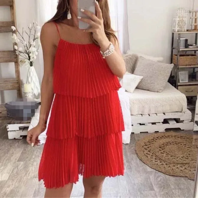 

FS0801D 2020 spring women sexy slip dress