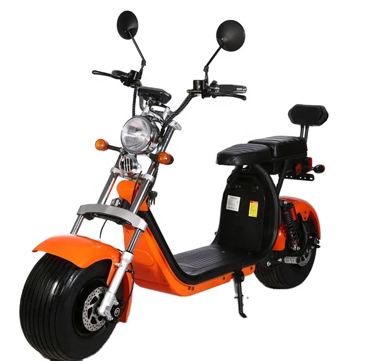 

Factory EEC and COC scooter electric citycoco Two Fat WHEEL 60V 20AH lithium ion battery e scooter