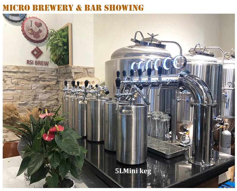 Nitro Cold Brew Coffee Maker 2L Mini Stainless Steel Keg Home brew coffee System Kit Best Choice of Diy Coffee Lovers