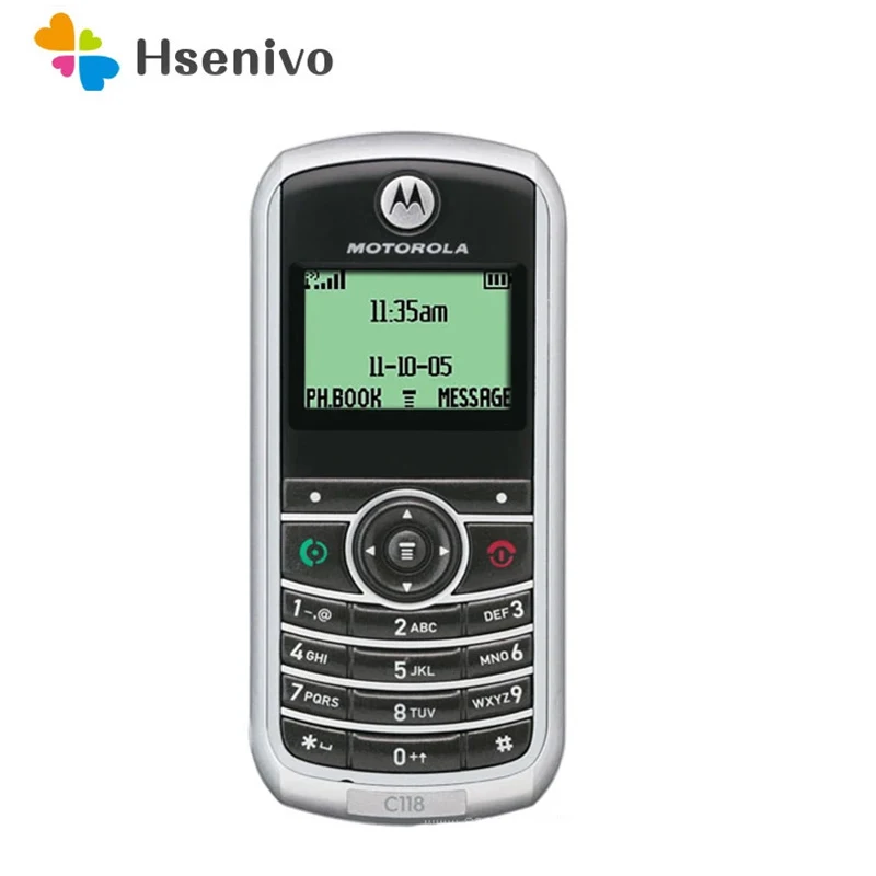

used mobile phone for Motorola C118 original refurbished cell phone