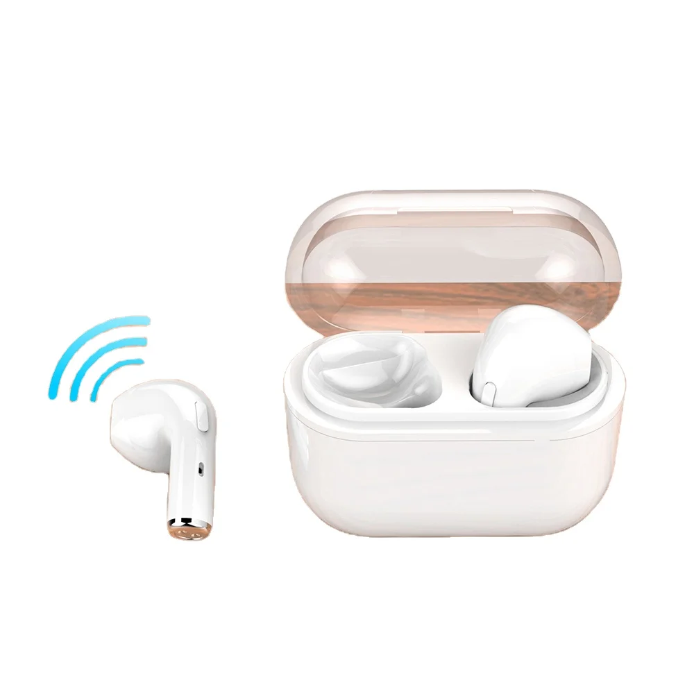 

Hot Selling 2021 TWS True Wireless Earbuds Stereo Bass Earphone Wireless Headphones Mini Wireless Earphone With Charge Case, Oem