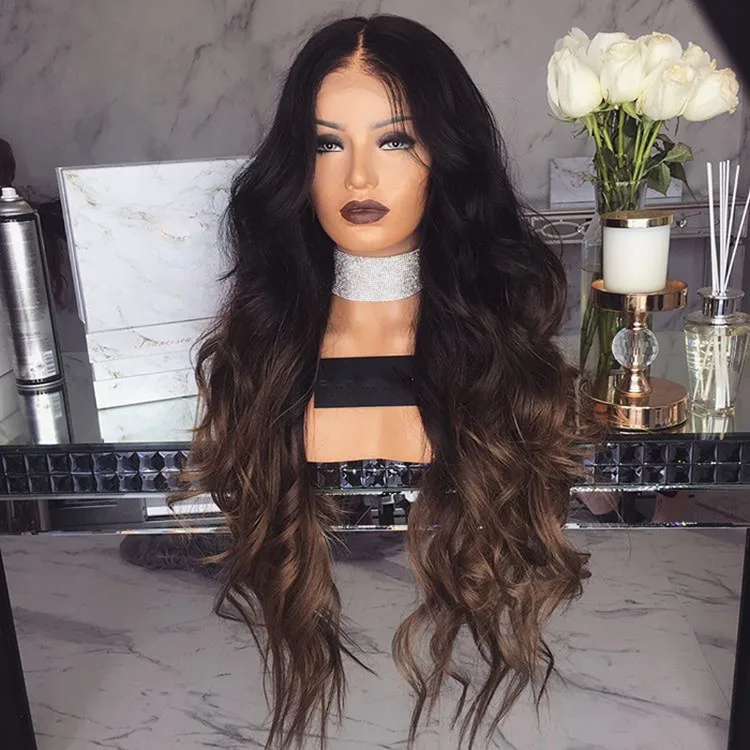 

high quality long cheap deep wave hair wigs,wholesale synthetic human hair wigs,elegant color change natural hair wigs