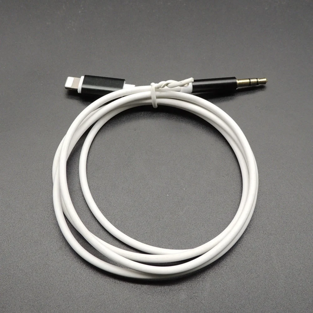 

Free Shipping premium light ning to 3.5mm aux converter male audio headphone Home / Car Stereo, Speaker and More jack cable
