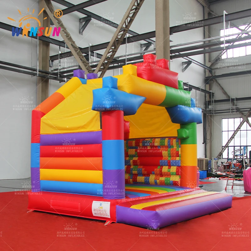 

WINSUN bouncy castle water slide commercial inflatable jumping castles bounce house for sale