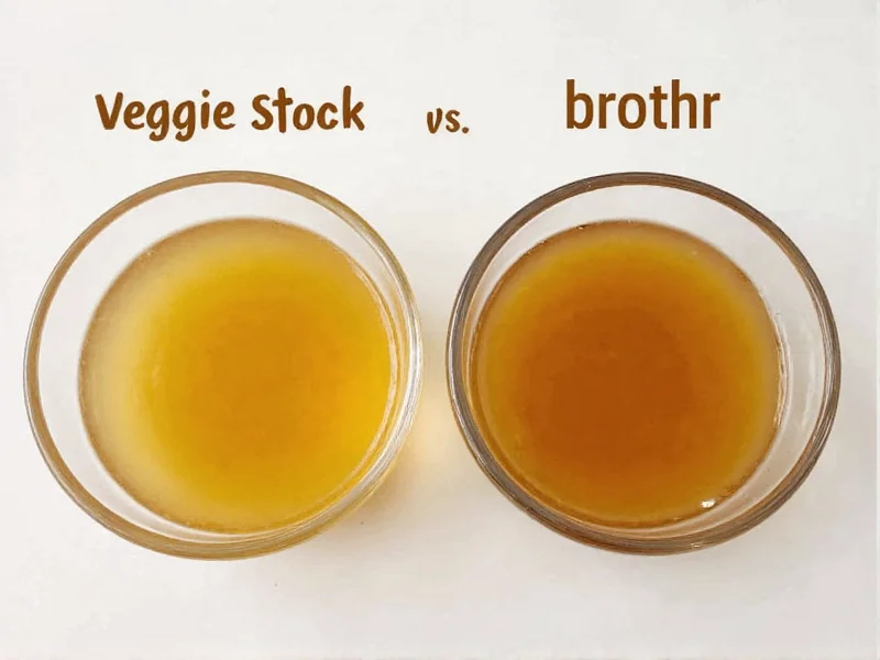 Veggie Stock vs Broth: Clear Culinary Differences Explained