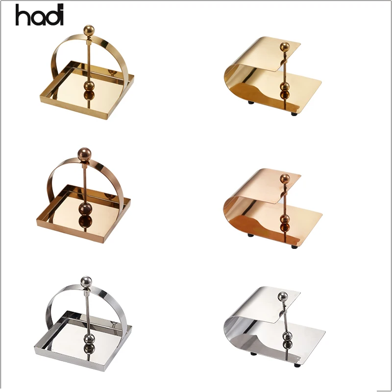 Stainless Steel Tissue Boxholder,Square Tissue Holder For Restaurant