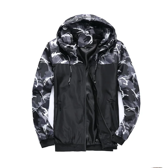 

Wholesale Ready To Ship Camouflage Best Price Men Sprint Autumn Jacket, Gray army green blue red