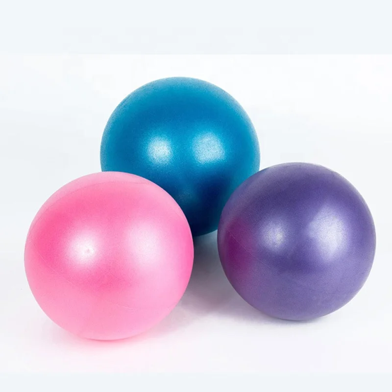 Mini 25cm 100g PVC Anti-Burst Non-Slip Yoga Pilates Gym Training Balls Custom Logo Eco-Friendly Stability Fitness Equipment