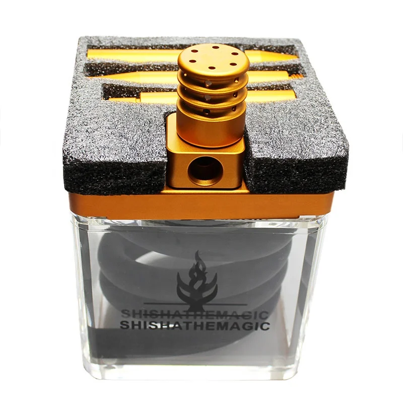 

Khalil Mamoon Mini Shisha Hookah with travel bag, Customized