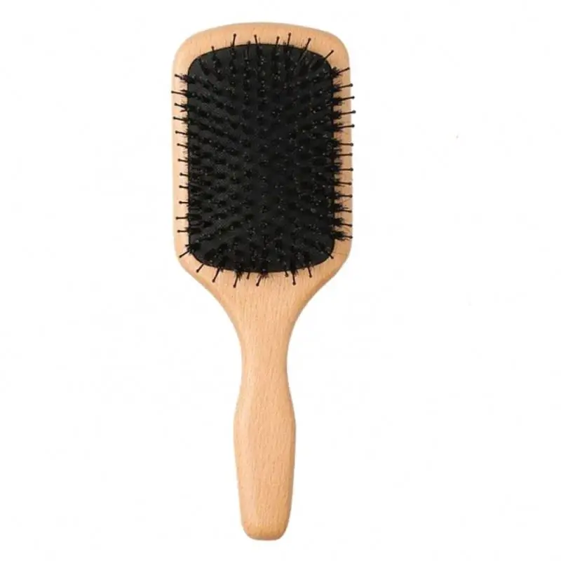 And White Men Own Logo Pig For Soft Nylon Color Hairbrush With Natural Bristles 100 Boar Set Mini Plastic Bristle Hair Brush