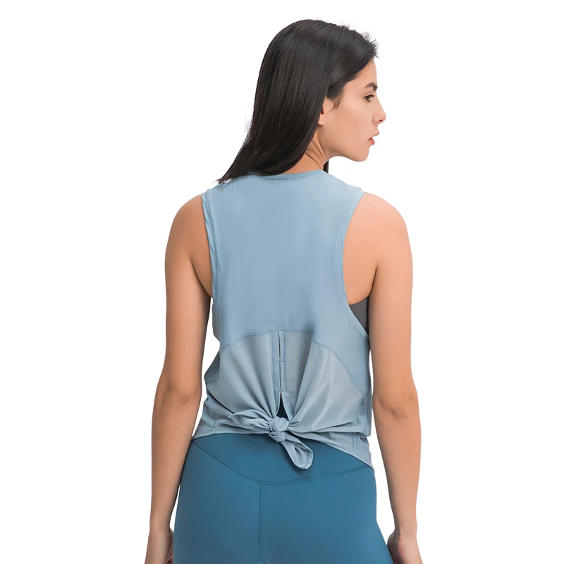 

custom Peach color activewear cotton nylon spandex athletic racerback tank tops, Black;purple;pink;green;blue