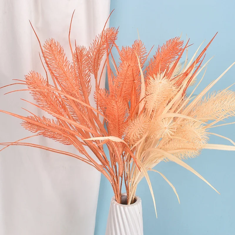 

Factory wholesale wedding props home decoration plastic flowers simulation artificial 5 fork reed dogwood plant