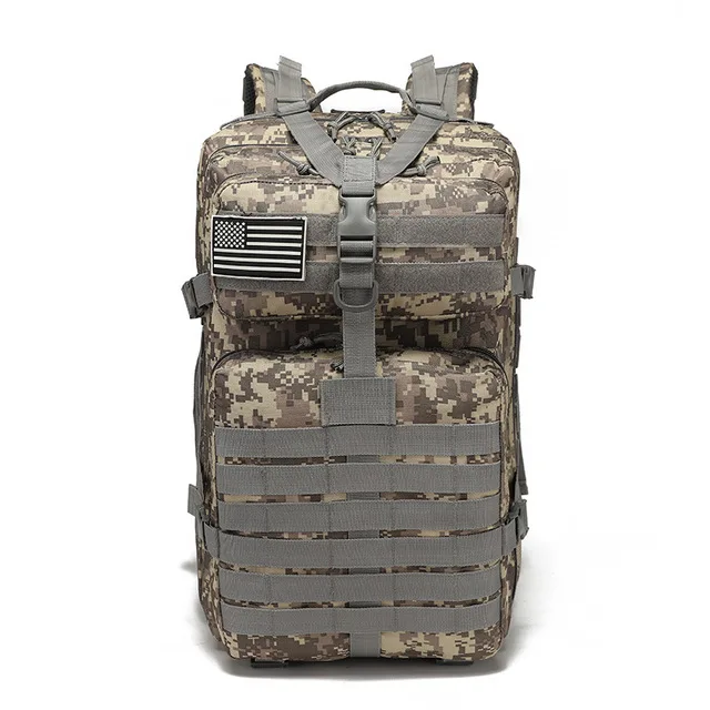 

Outdoor climbing bag camouflage tactical backpack cycling hiking equipment camping net bag new 3P backpack