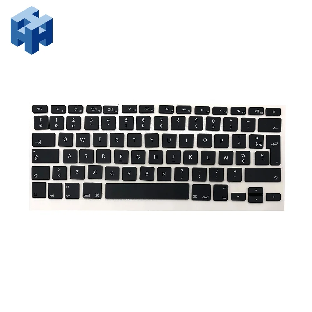 

New Laptop A1278 A1286 A1297 keycaps Keys AP02 keycap For Macbook Pro 13" 15" 17" 2009-2012 Keyboard Repair