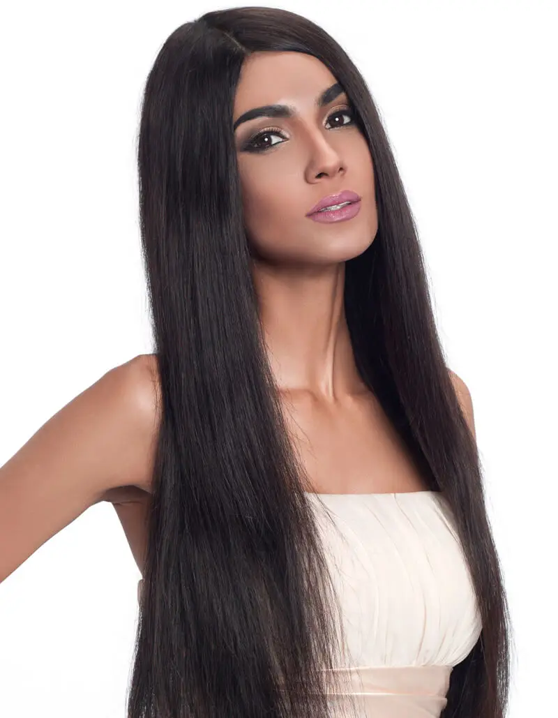 

Super silk straight human hair trimmer indian product with closure cheap remy unprocessed south indian raw temple hair