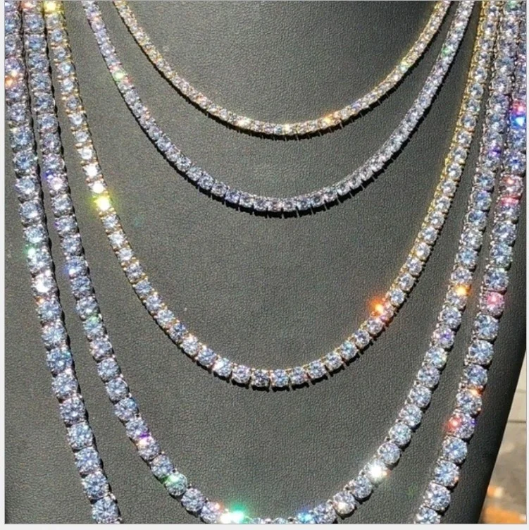 

2020 Fashion necklace bracelet diamond gold silver square claw chain rhinestone jewelry zodiac necklace