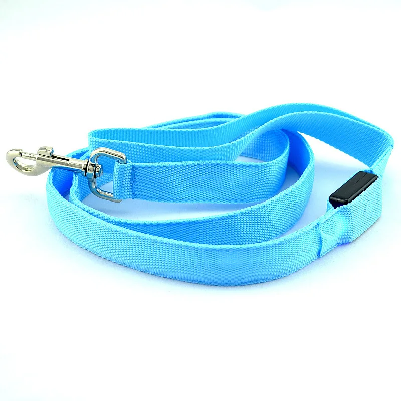 

Wholesale 120CM Pet Accessories Usb Rechargeable Led Dog Leash, Blue, white, red, orange, yellow, green, pink