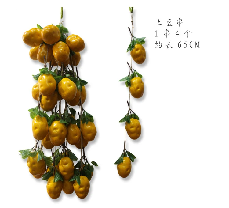 Artificial Fruit Vegetable For Wall Garden Hanging Decor Buy