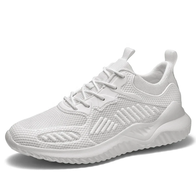 

New Designs Oversized Comfortable Fly Knitted Mesh Sport Shoes Men Women Sneakers