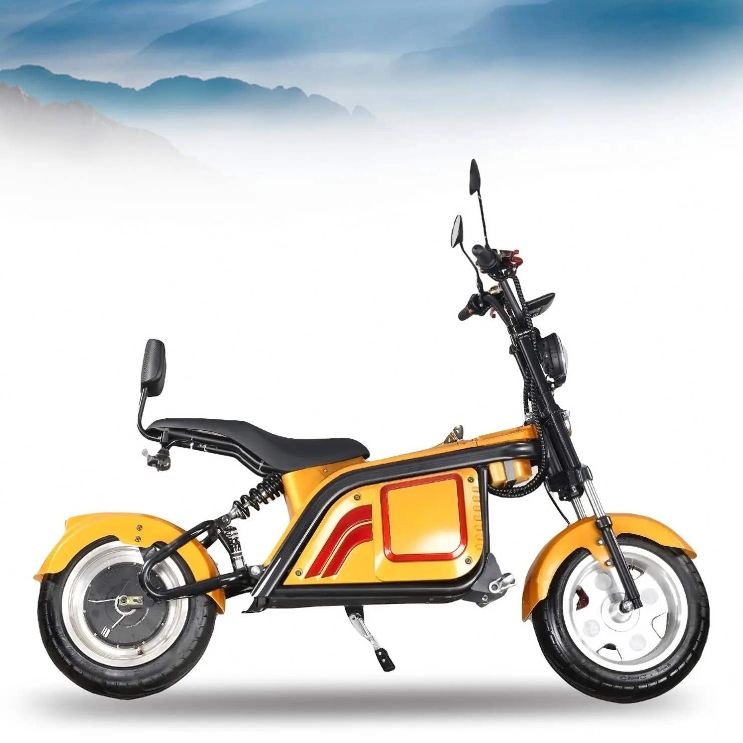 

High Quality YIDE Runner Chopper 2000W Citycoco Motorcycles Electric Scooter Dropshipping Citycoco