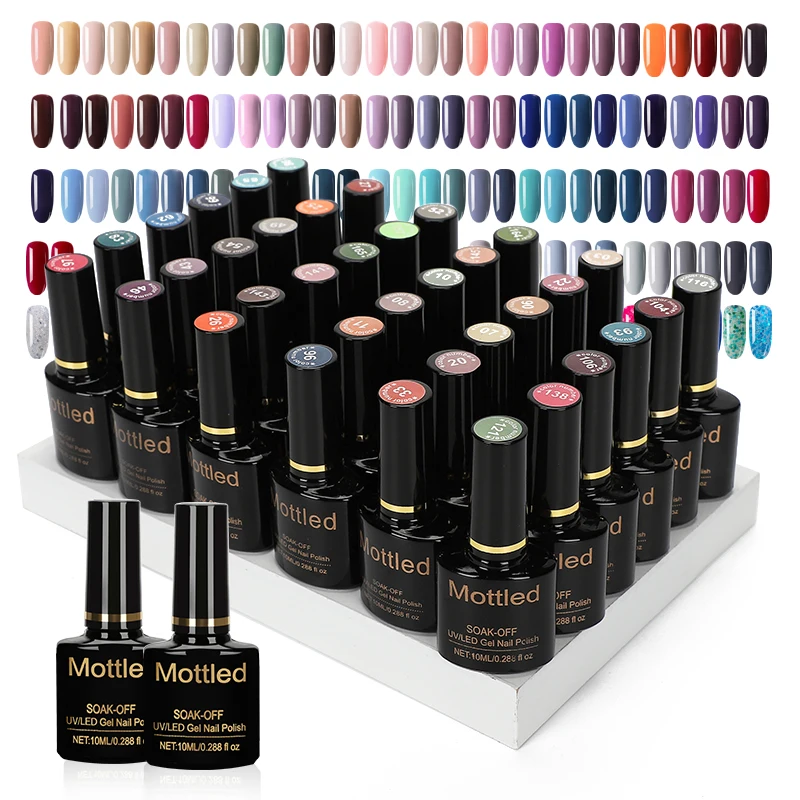 

Factory Supplies High-quality Long-lasting Professional Uv Gel Polish For Salon With Own Brand Nail Polish Set, Picture shows