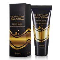 

Face Care 24k Gold Collagen Whitening Moisturizing Magnetic Hyaluronic acid Mud peel-off Facial Mask