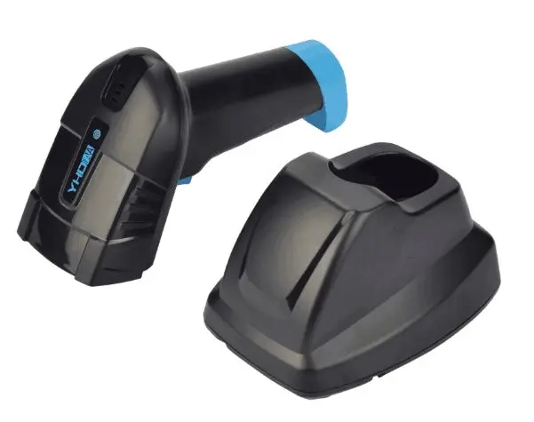 

Factory Product Wireless QR Code Reader QR Code Scanner Contain Charge Base barcode scanner