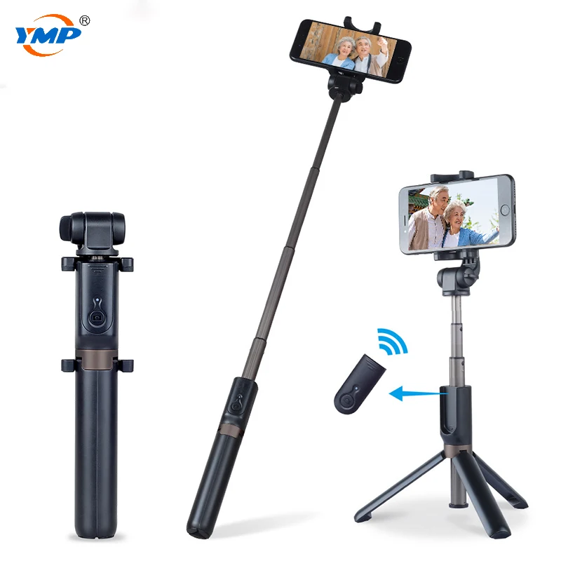 Best Christmas Gift 2019 Phone Holder Selfie Stick 360 Rotation Remote Selfie Stick Tripod Bluetooth 3.0 for Cellphone Mobile
