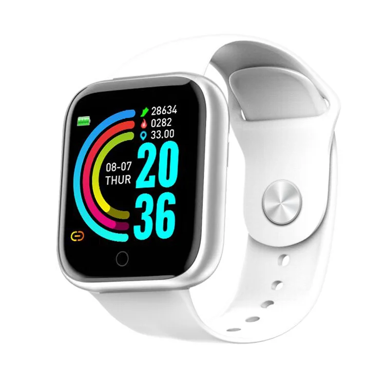 

2022 Venta caliente reloj inteligente reloj inteligente Y68 salud fitness tracker pulsera D20 reloj inteligente con auriculares