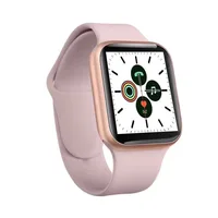 

IWO 11 Smart Watch, Upgraded GPS 44mm Case BT Call Wireless Charging Heart Rate Blood Pressure Smartwatch for iOS Android