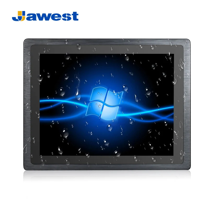 

High Quality 15 inch Touch Screen Industrial Panel PC for Control System, Silver or black industrial panel pc