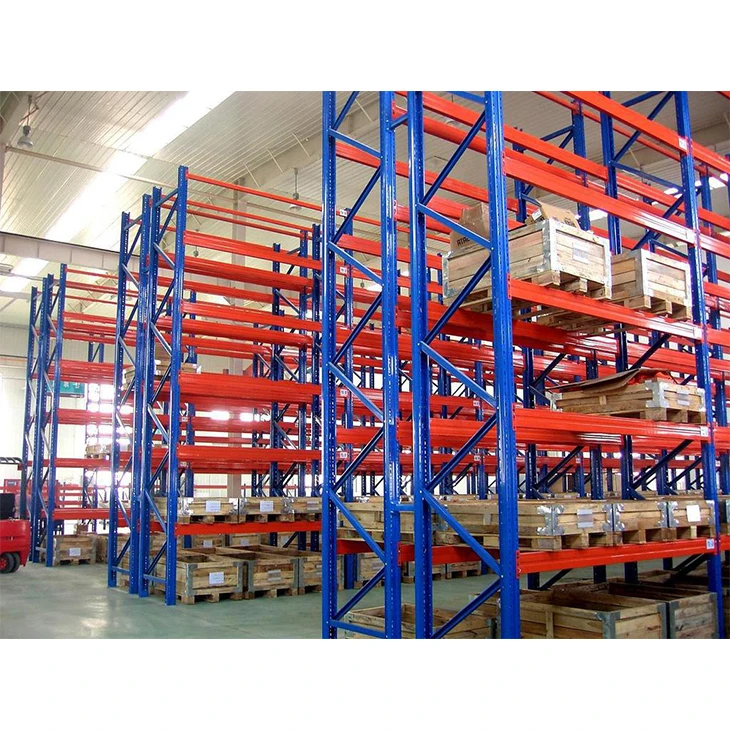 The storage space utilization rate of drive-in shelves can be increased by more than 30%, and through shelves (drive-in shelves) are widely used in wholesale, cold storage and food and tobacco industries. details