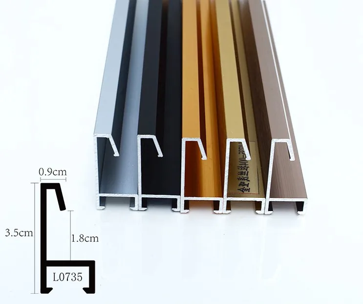 

Custom Shape Aluminium Alloy Thin Edge Metal Photo Frames, Customized color