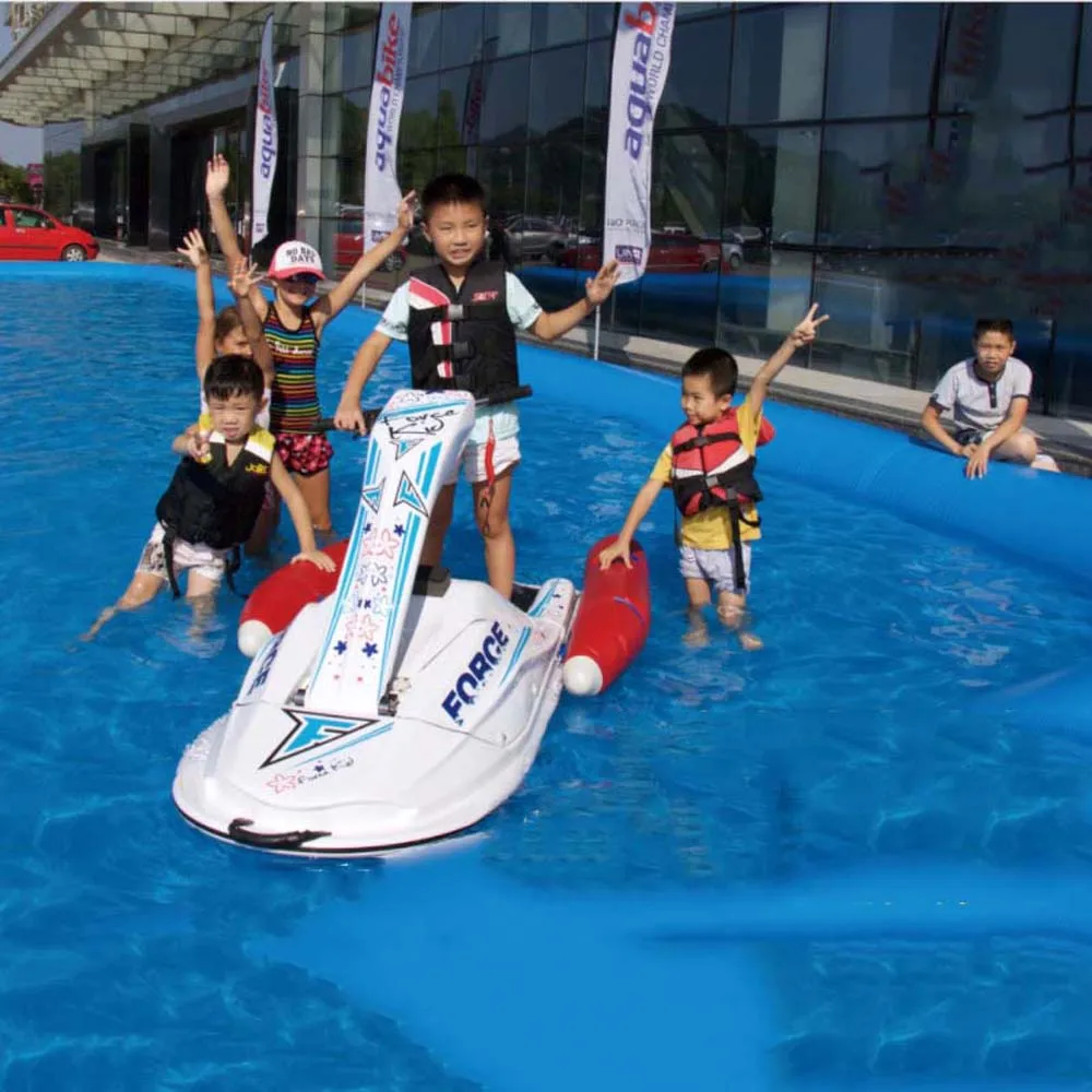 

Children's electric motor boat wave boat jet pump type single jet watercraft ski