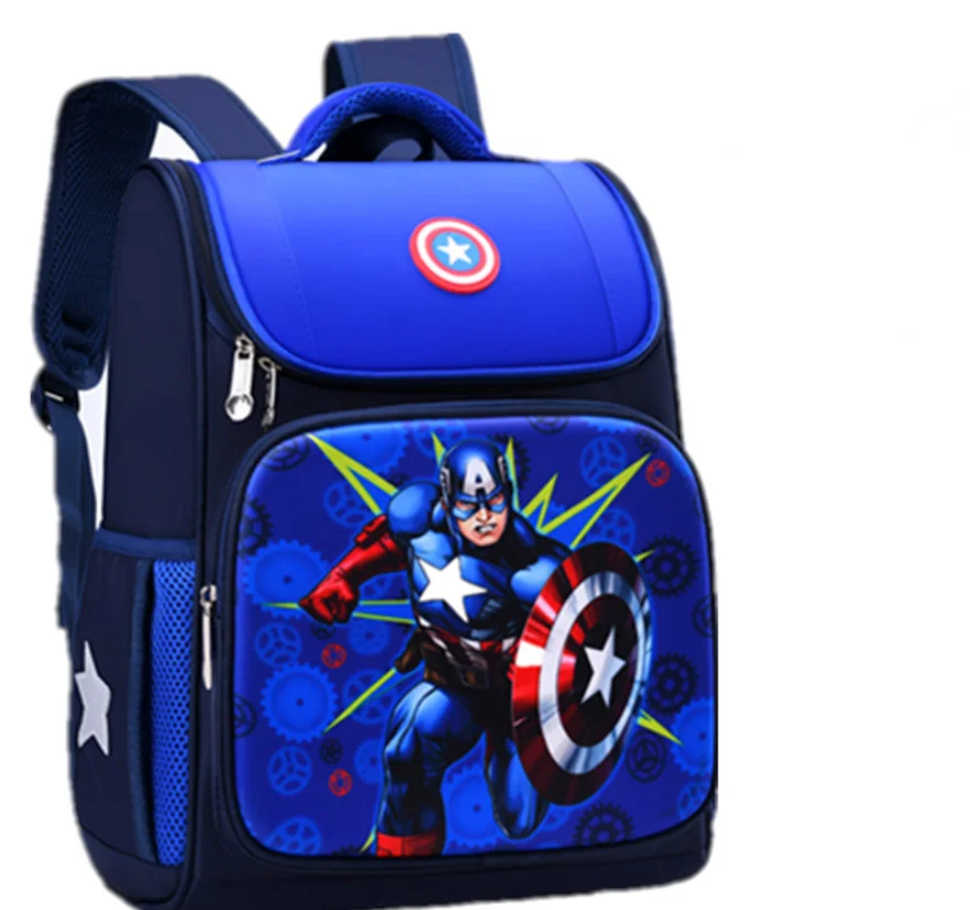 

Cartoon Design Custom Kids School Backpack Kindergarten Waterproof Children Bag Backpack Boy Spiderman Shoulders Backpack, Customized color