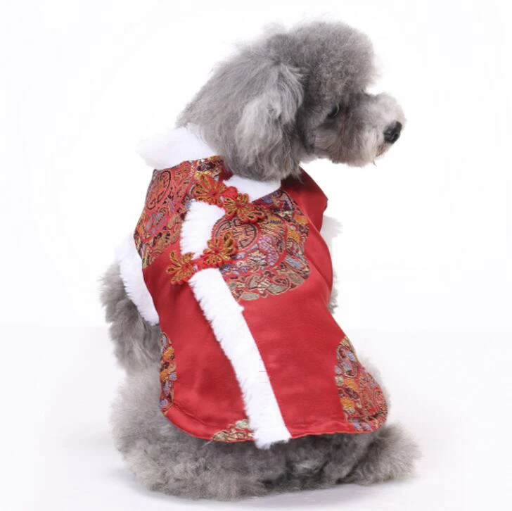 

COLLABOR New Year Dog Jacket Eco Friendly Waterproof Jacket For Dogs Zip Up Sport Denim Dog Jackets, Solid, digital print