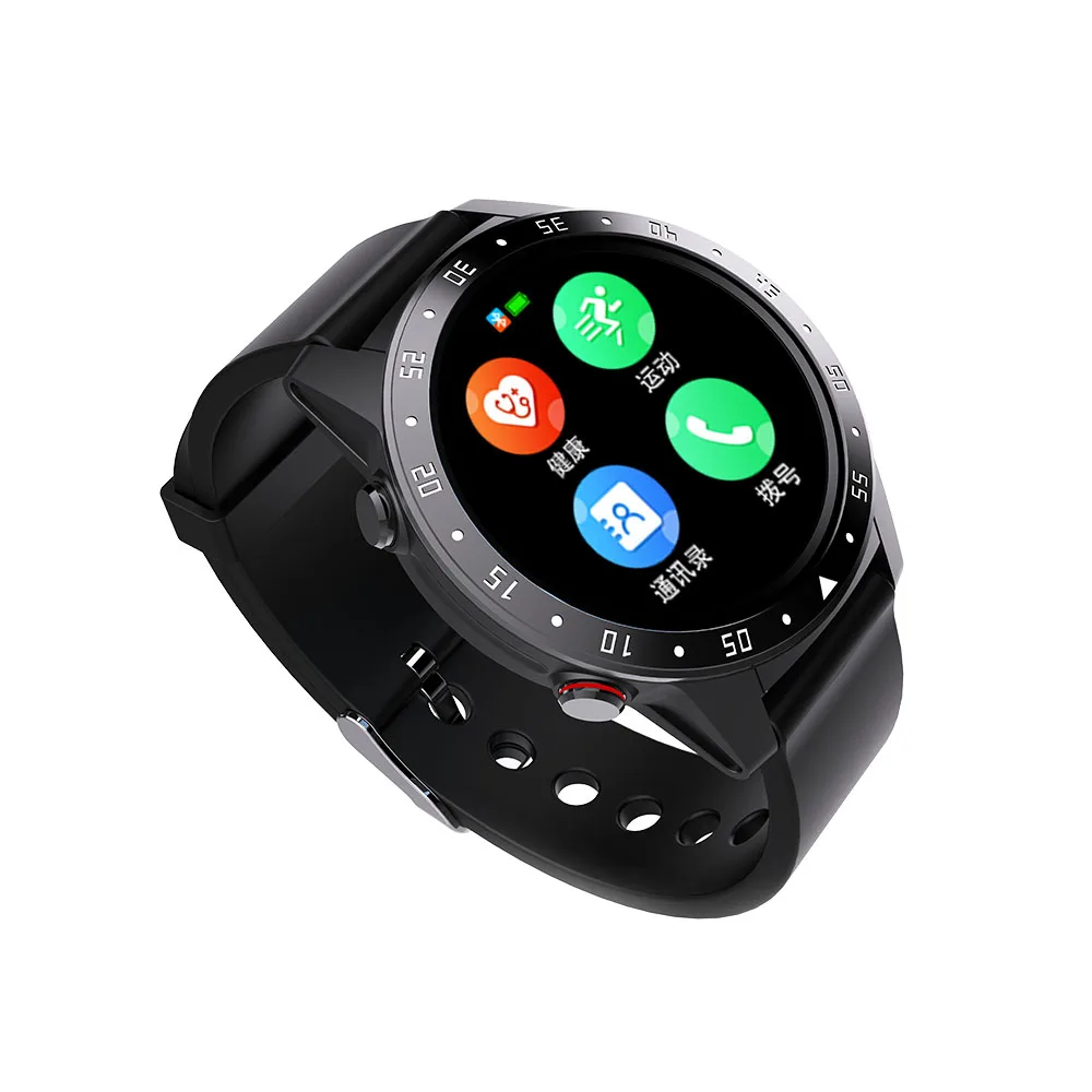 

2020 Smart Watch M5S Calling Heart Rate Steps Sport Track IP67 Waterproof Black for Android & ISO, Black/oem