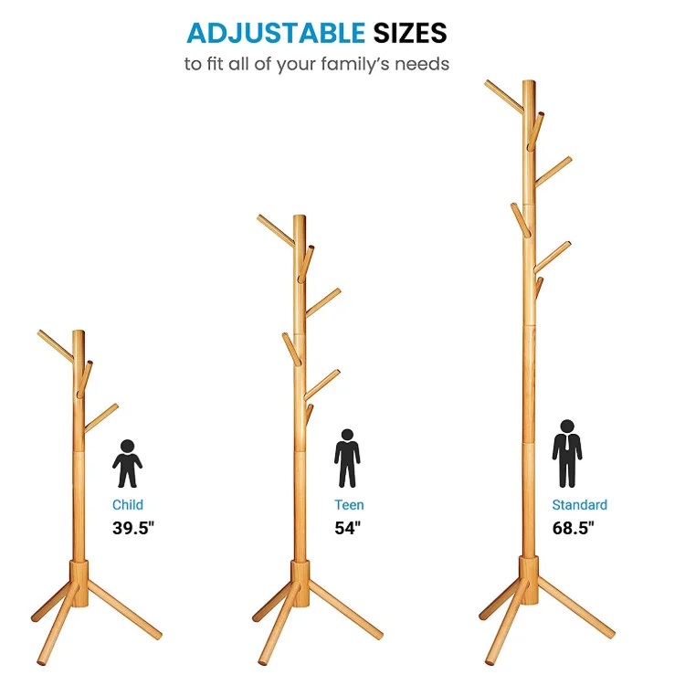 coat rack wood