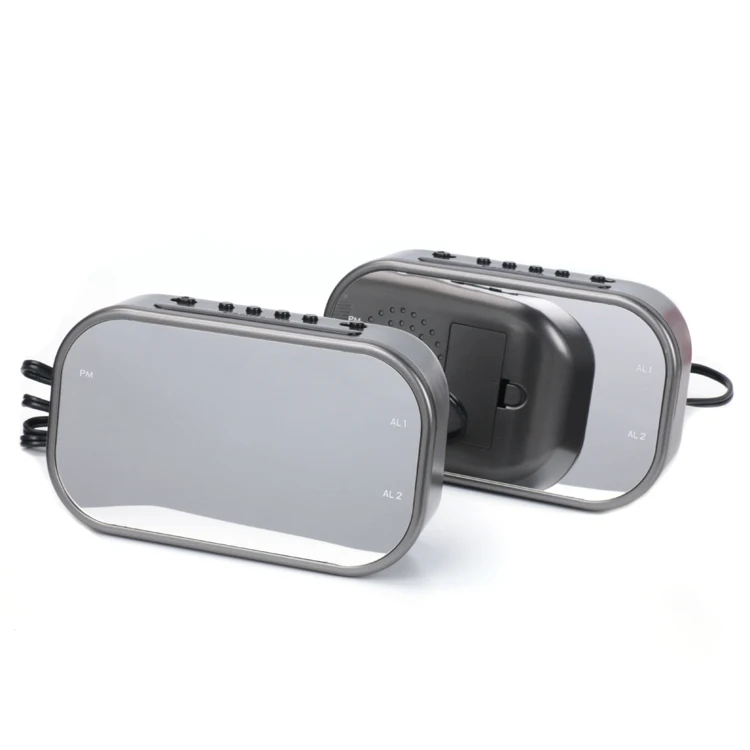 

2020 Hot Sale Custom Large Desktop Red China Digital Mirror Alarm Led clock