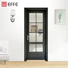 raw material swing entry leaded glass mini office swing half french doors