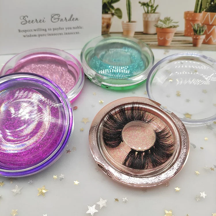 

Wholesale Black 25MM Long Mink Eyelashes Vendor Reusable 100% Siberian Mink Fur False Eyelashes