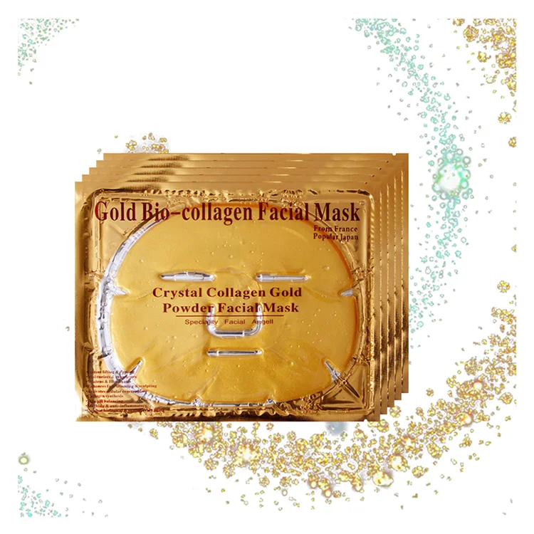 

AH Collagen Face Mask Beauty Care Nature 24k Gold Collagen Crystal Gold Facial Mask
