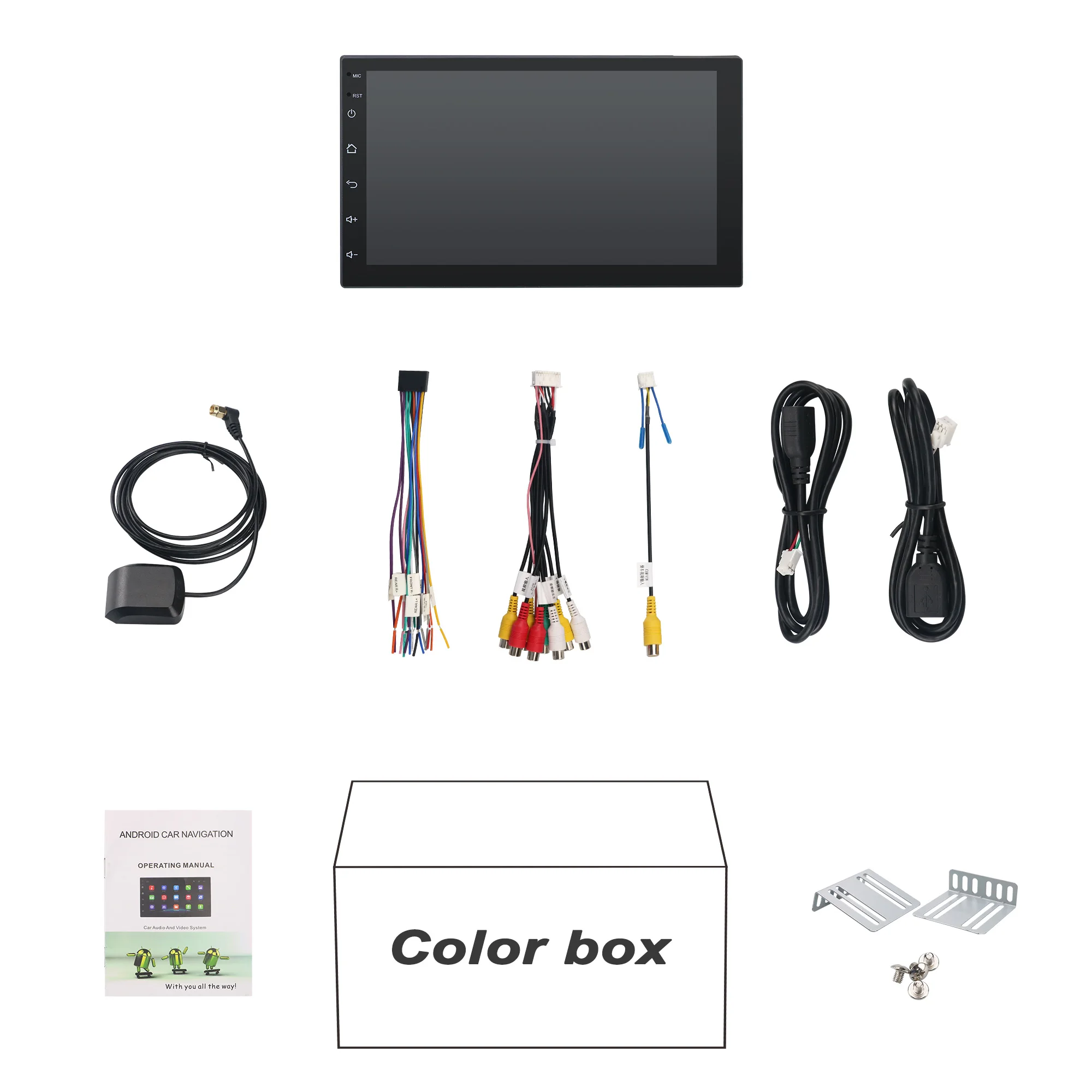 1 Din Car Stereo Android Universal 7 Inch Car Dvd Player Touch Screen