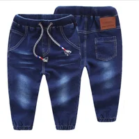 

GZY In-Stocks hot sell wholesale children clothing elastic waist kids boys demin jeans