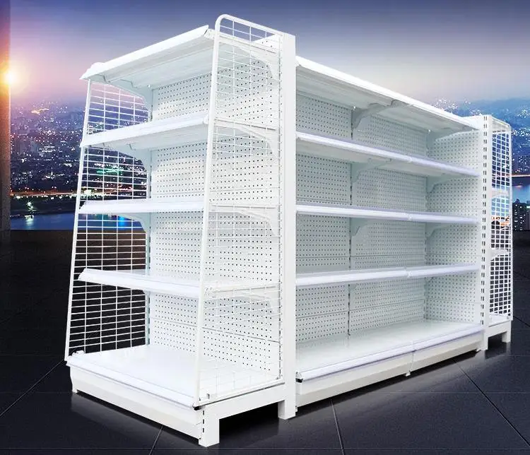 Best Selling Adjustable Singleside Gondola Used For Supermarket