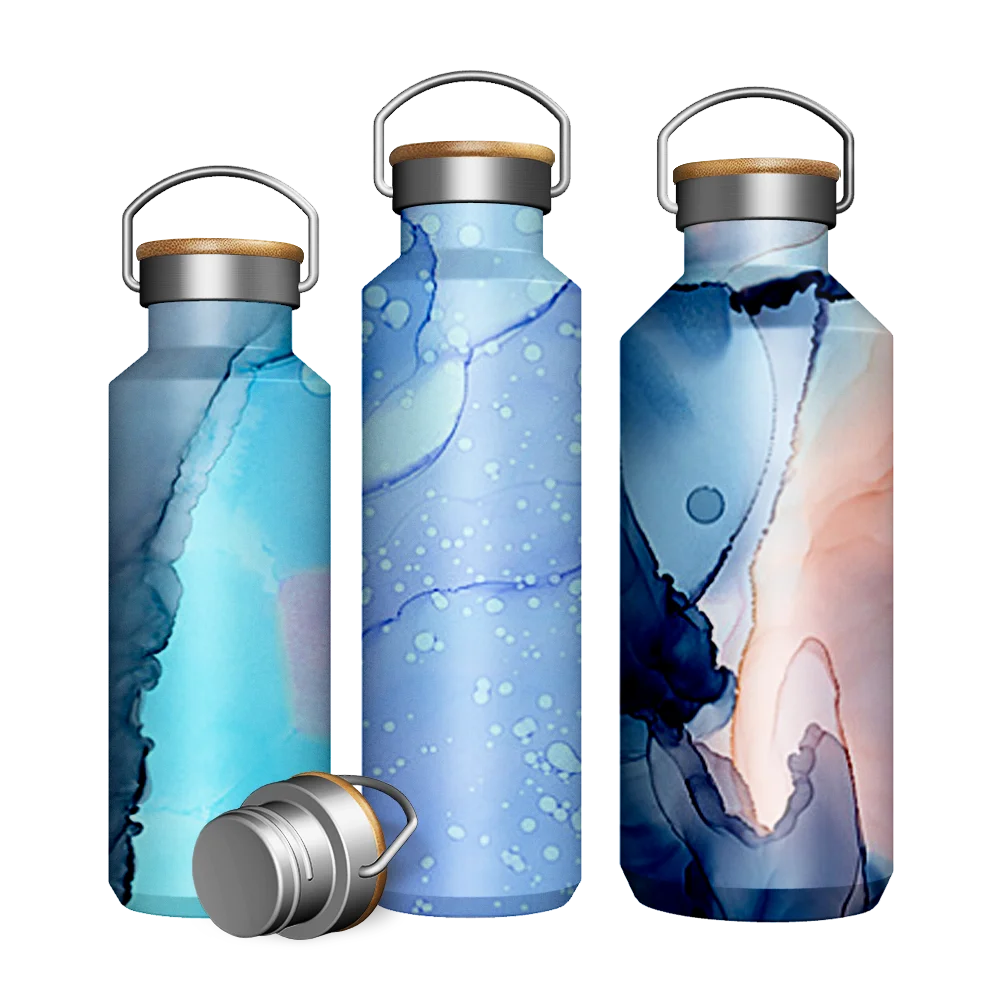 

Straight body stainless steel 304 vacuum flask insulated custom logo portable wholesale 32oz water bottle wide mouth, Customized colors acceptable