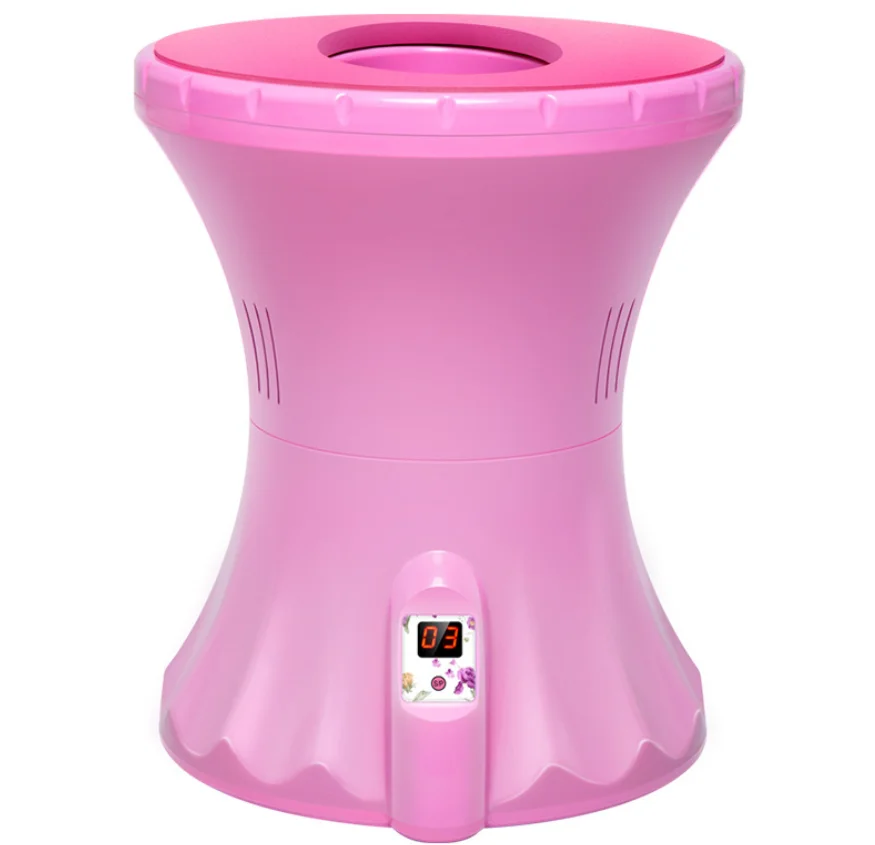

Far Infrared Yoni Steam Seat Herbal Steamer Chair For Hips Women Health Care Vaginal SPA Anus Sitting Smoke Bath Device, Purple/pink