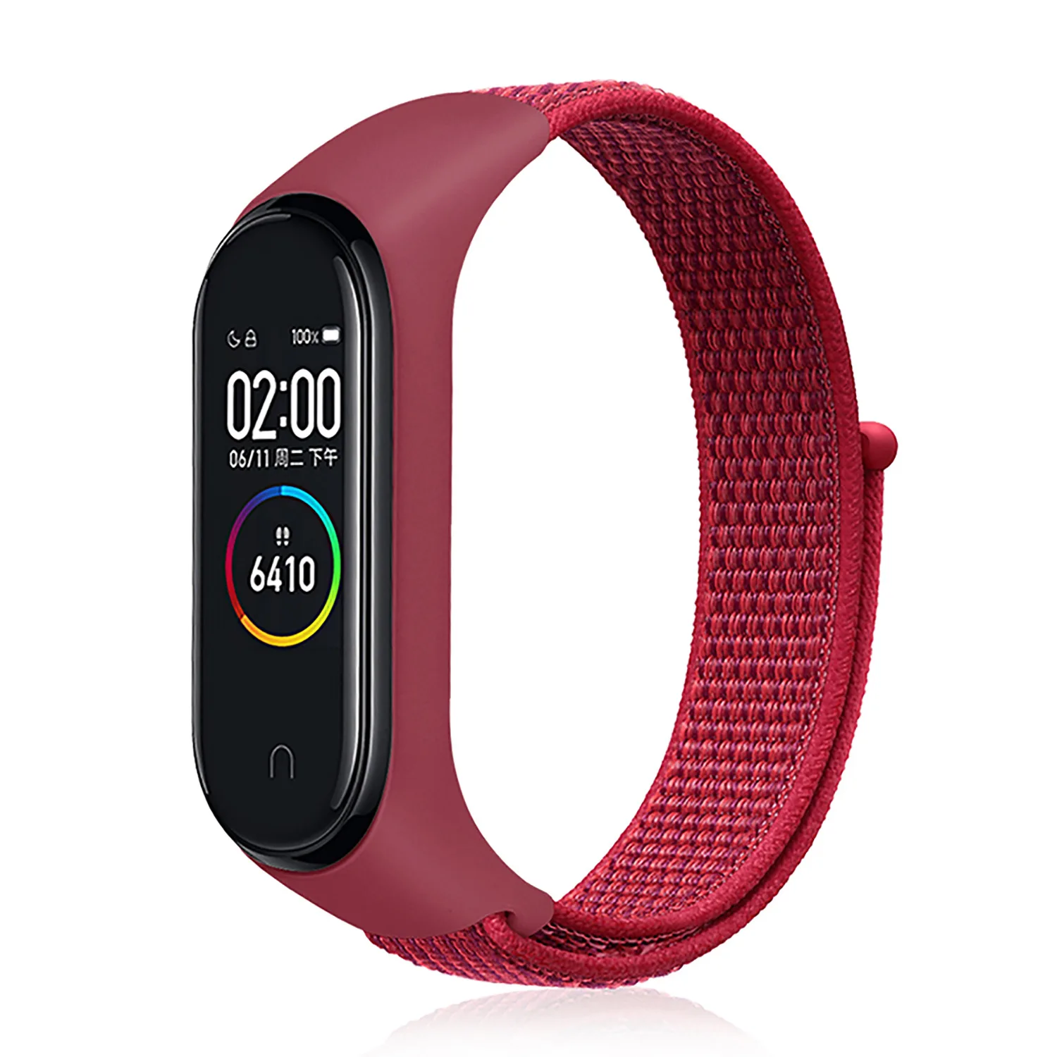 

Replaceable Wristband  Mi Band 5 4 3 Nylon Strap Wrist Sports Bracelet For Mi band 4 Miband 5 Band4 smart watch Strap, 12 colors are available