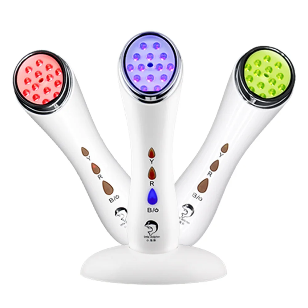 

Acne removal treatment skin rejuvenation tolls LED red light therapy machine personal beauty care equipment, White