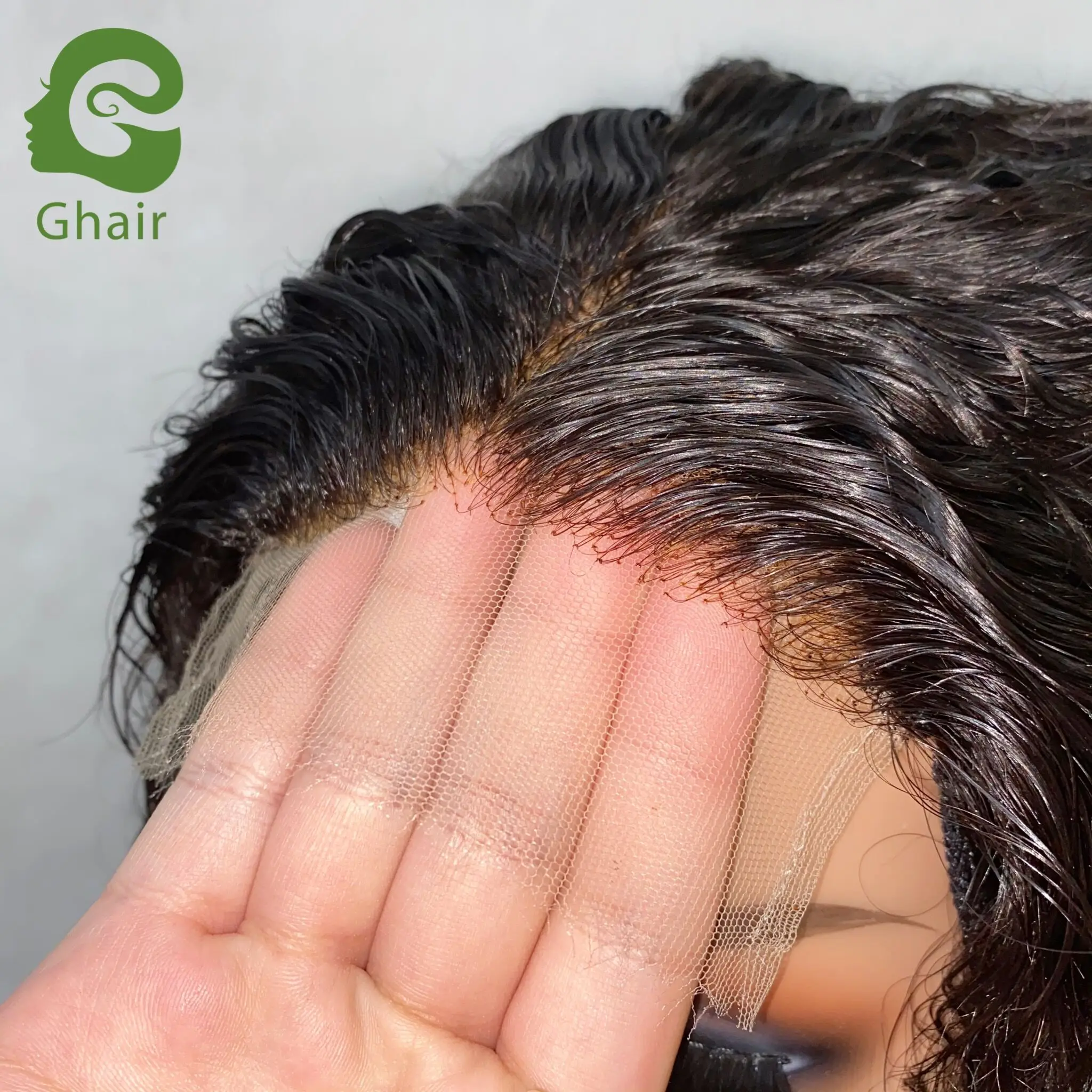 

hd lace wigs pre plucked bleached knots human hair lace wig 5x5 hd lace frontal closure deep wave bleach knots wig